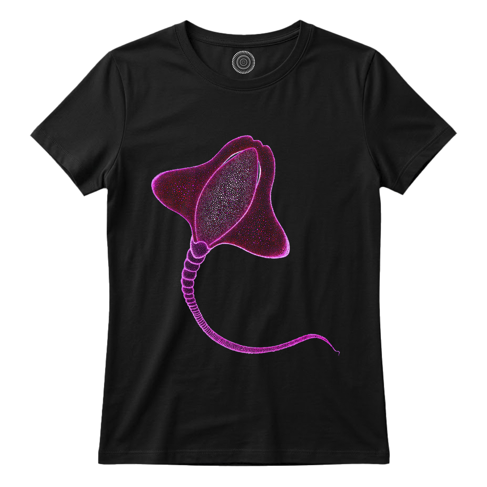 Wildlife-nature-gift-idea-tshirt-black-kids-women-happy-ray
