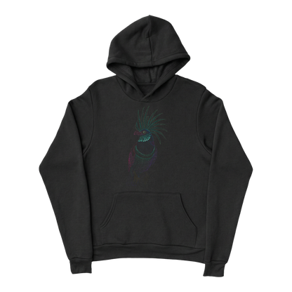Wildlife-nature-hoodie-for-men-cotton-black-design-aurora-bird