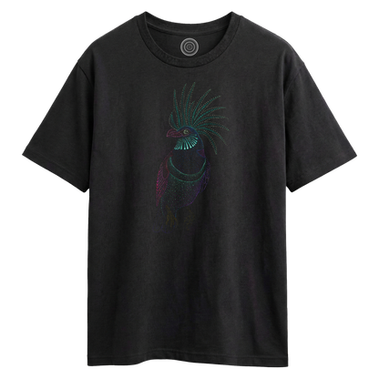 Wildlife-nature-oversized-t-shirt-tee-mens-womens-unisex-black-aurora-bird