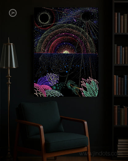 Aya Calling - Original Artwork by Jindots