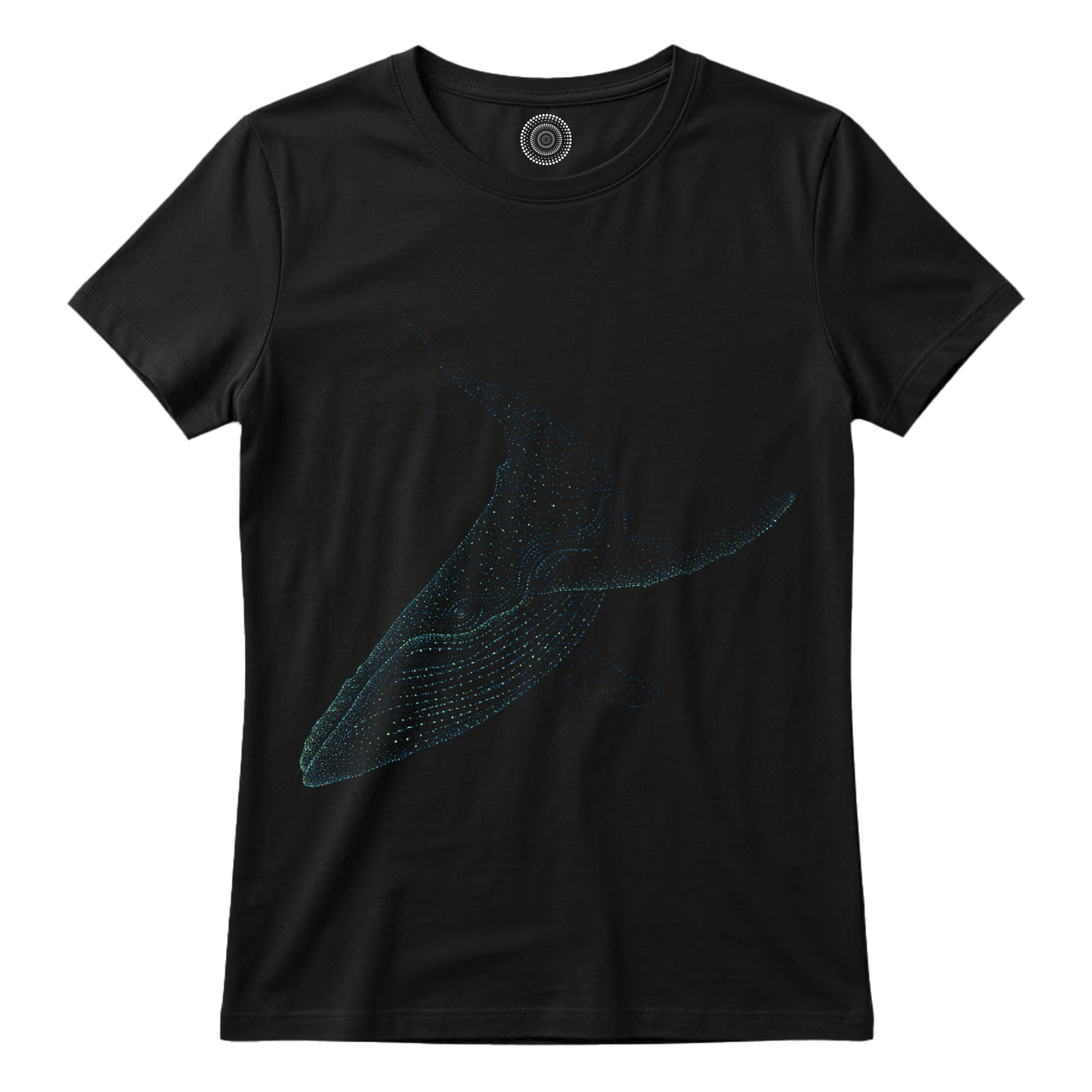 Wildlife-nature-gift-idea-tshirt-black-kids-women-bavanji-whale