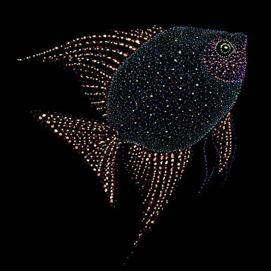 Fish Tshirt Under Water Scuba