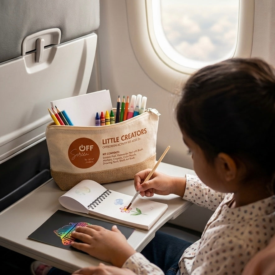 Little Creators: Screen-Free Creative Activity Kit for Kids aged 3+