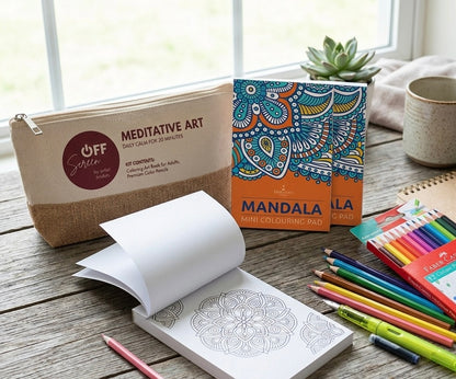 Meditative Art & Journaling: A Premium Creative Gift for Mindful OFFscreen Time