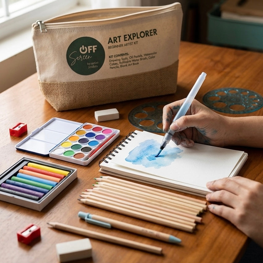 Art Explorers: Beginner Art Kit for Creative Exploration