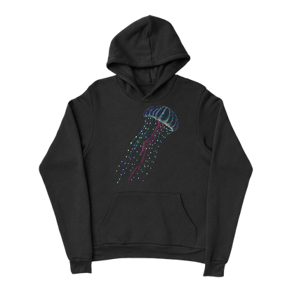 Wildlife-nature-hoodie-for-men-cotton-black-design-hanna-jellyfish