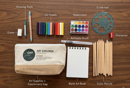 Art Explorers: Beginner Art Kit for Creative Exploration