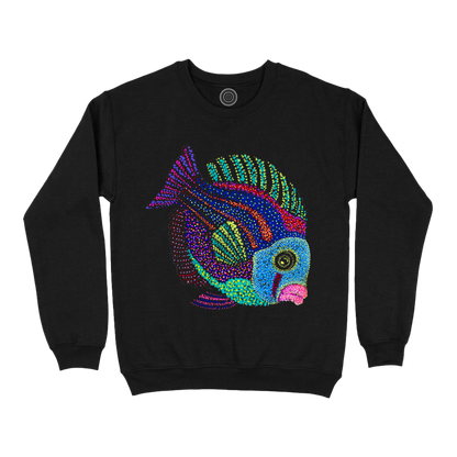 Wildlife-nature-sweatshirt-men-black-jyoti-fish