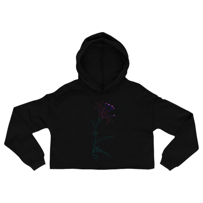 black-cropped-hoodie-for-women-wildlife-nature-lisa-flower