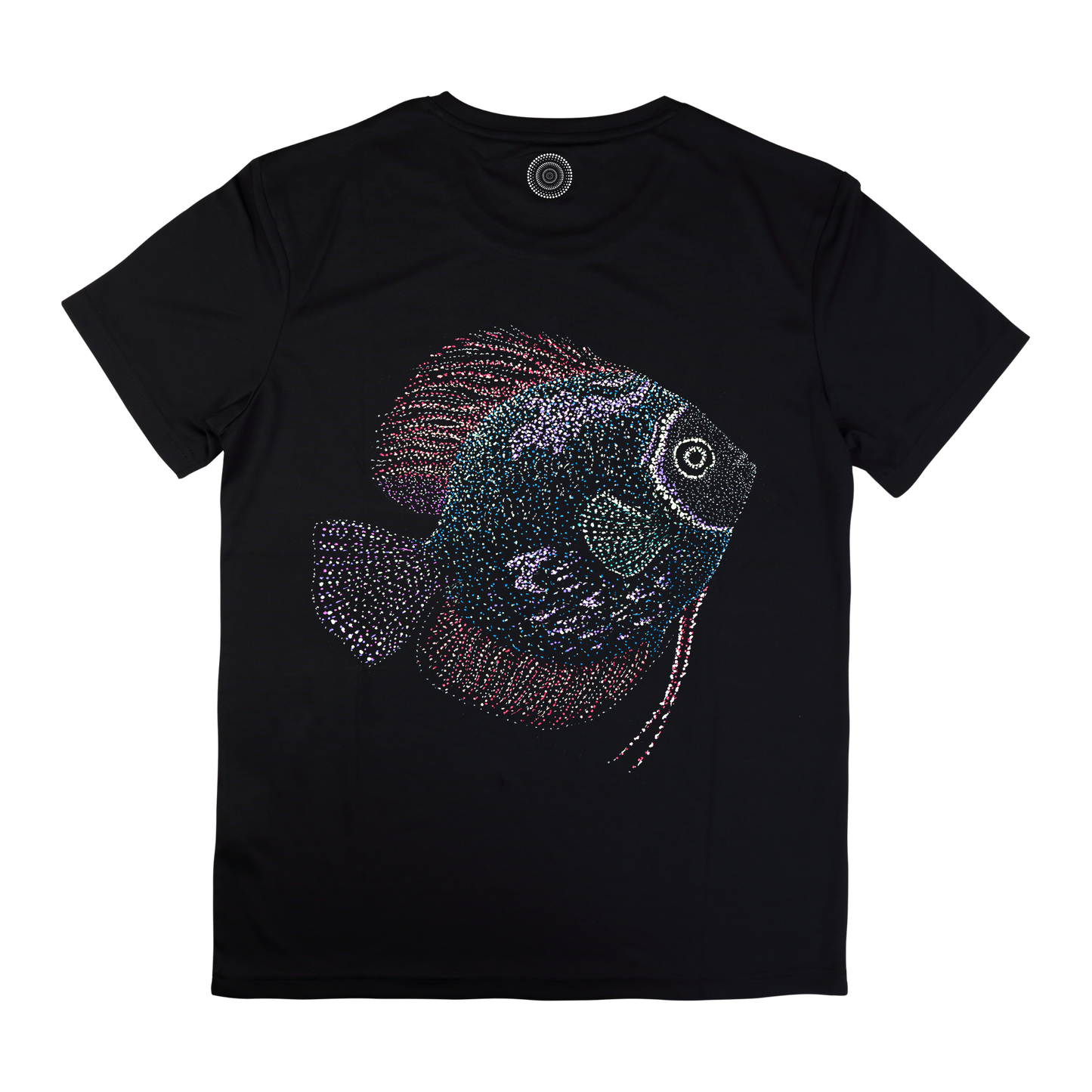 black-t-shirt-top-women-female-wildlife-nature-design-martin-fish