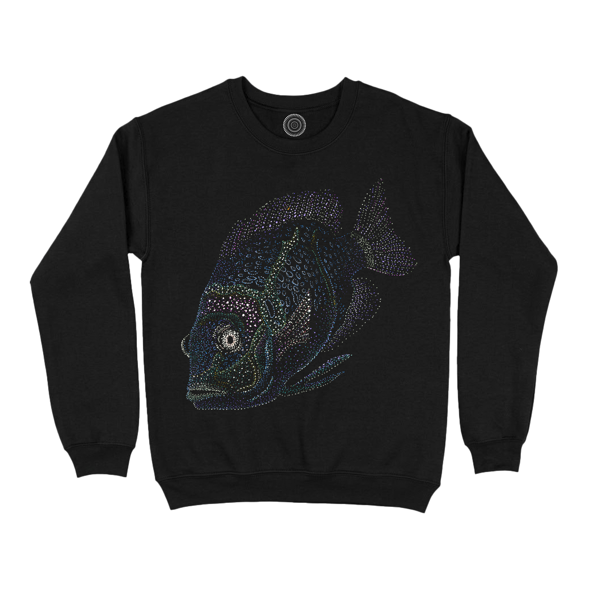 Wildlife-nature-hoodie-for-men-cotton-black-design-jin-fish
