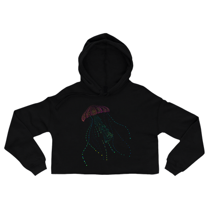 black-cropped-hoodie-for-women-wildlife-nature-najine-jellyfish