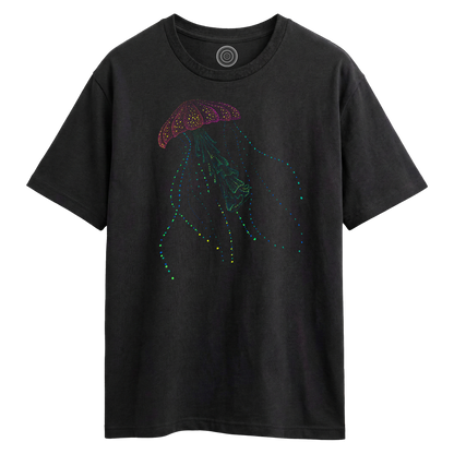 Wildlife-nature-oversized-t-shirt-tee-mens-womens-unisex-black-najine-jellyfish