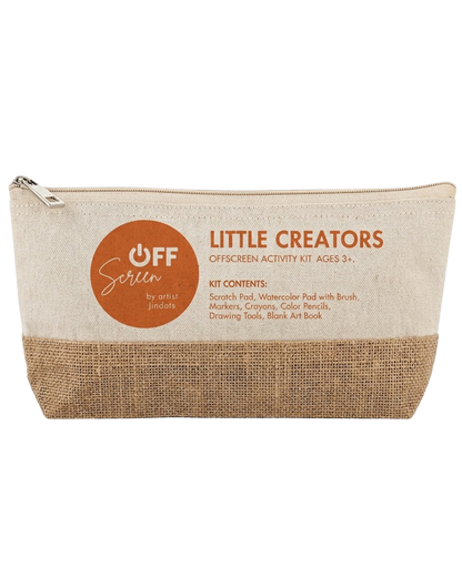 Little Creators screen-free activity kit - KIDS ART KIT GIFT CREATIVE GIFT