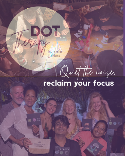 DOT Therapy: Group Art Therapy Workshop guided by artist Jin
