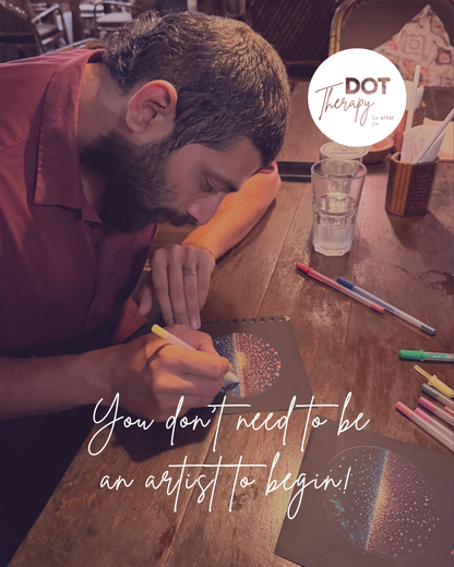 Dot Therapy™: A 5-Week Creative Art Practice with artist Jin