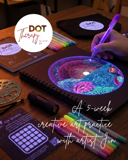 Dot Therapy™: A 5-Week Creative Art Practice with artist Jin