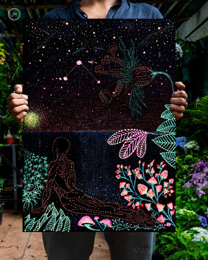 The Oracle's Garden - Original Artwork by Jindots