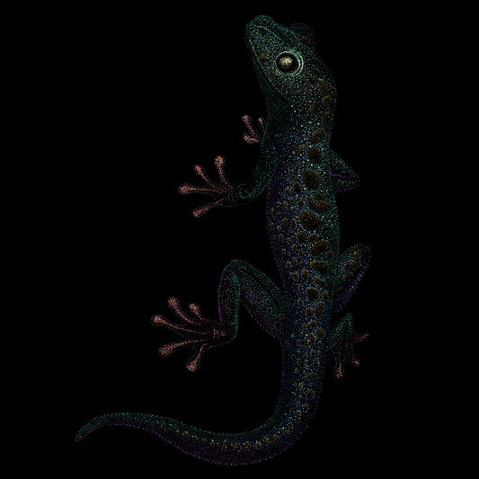 Pumpui the  Gecko, Animals, Jindots, 2025 gecko tshirt