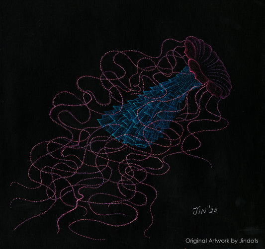 Rose Jelly, Jindots, pens on paper, 2020