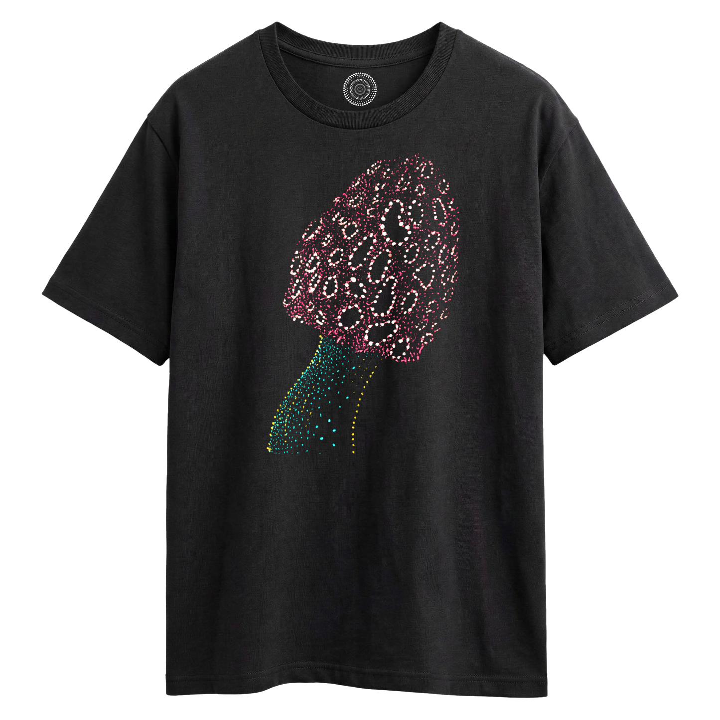 Wildlife-nature-oversized-t-shirt-tee-mens-womens-unisex-black-satish-mushroom