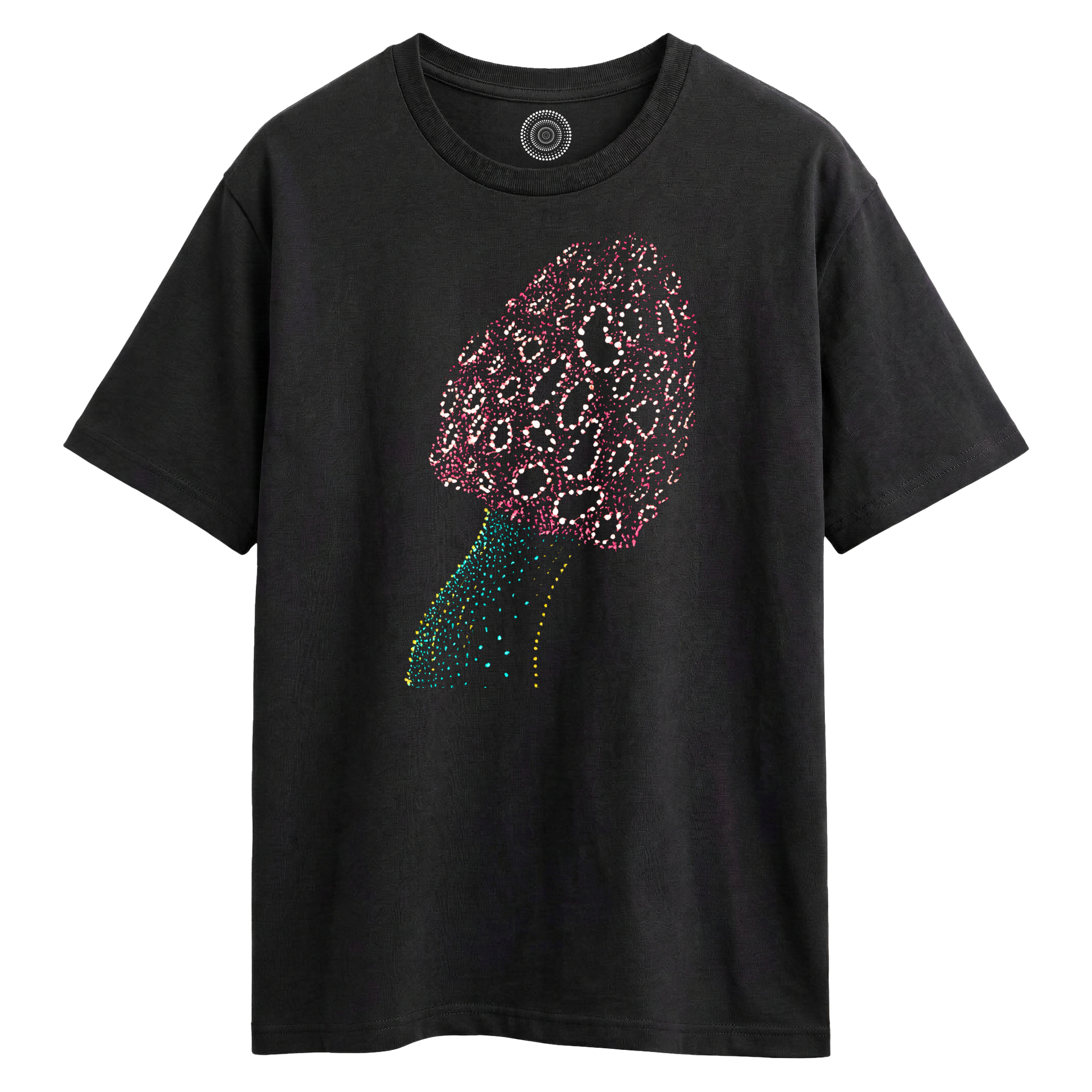 Wildlife-nature-oversized-t-shirt-tee-mens-womens-unisex-black-satish-mushroom