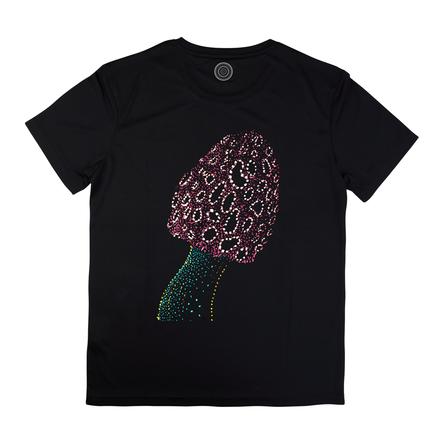 black-t-shirt-top-women-female-wildlife-nature-design-satish-mushroom