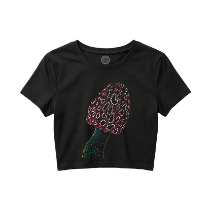 black-Crop-top-women-female-wildlife-nature-design-satish-mushroom