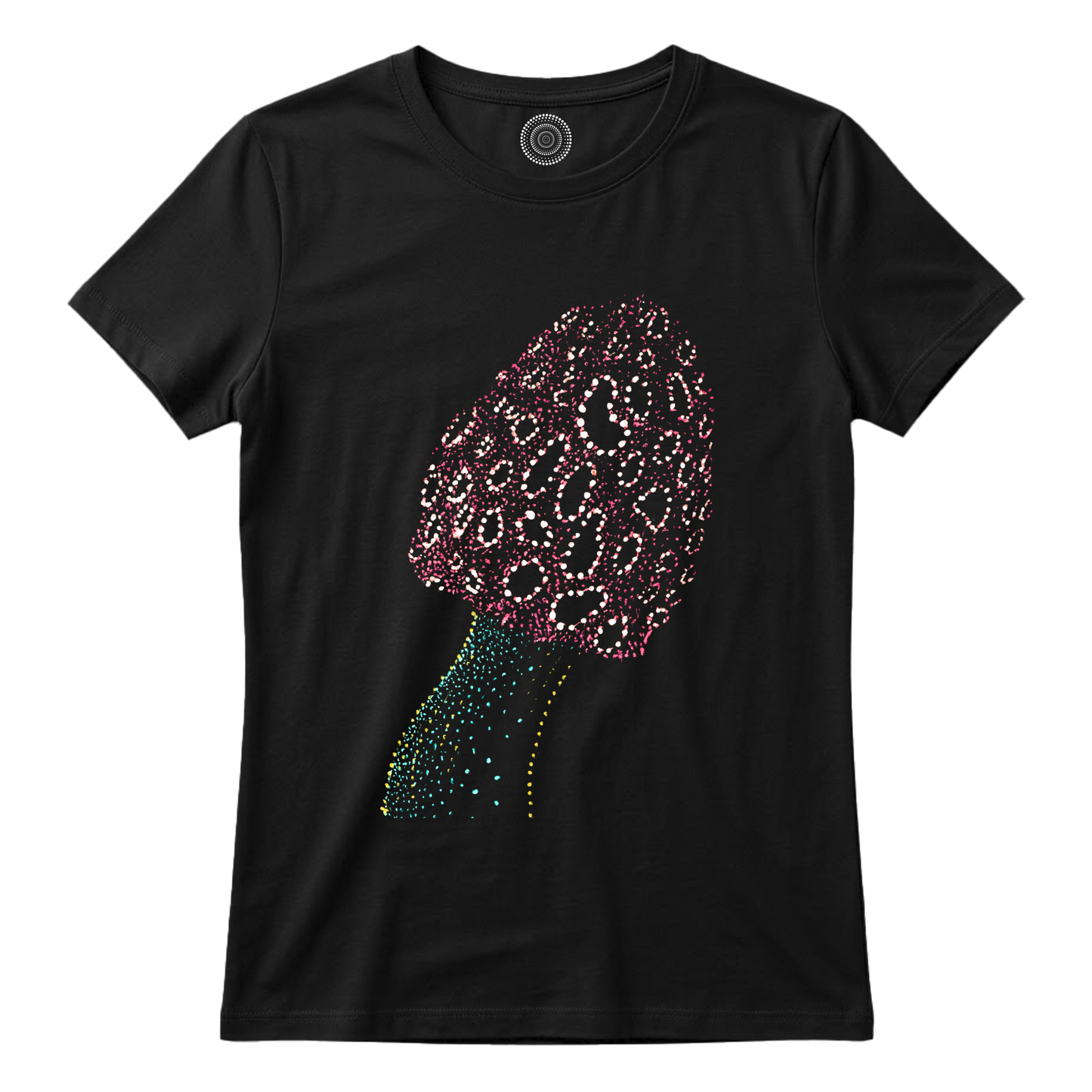 Wildlife-nature-gift-idea-tshirt-black-kids-women-satish-mushroom