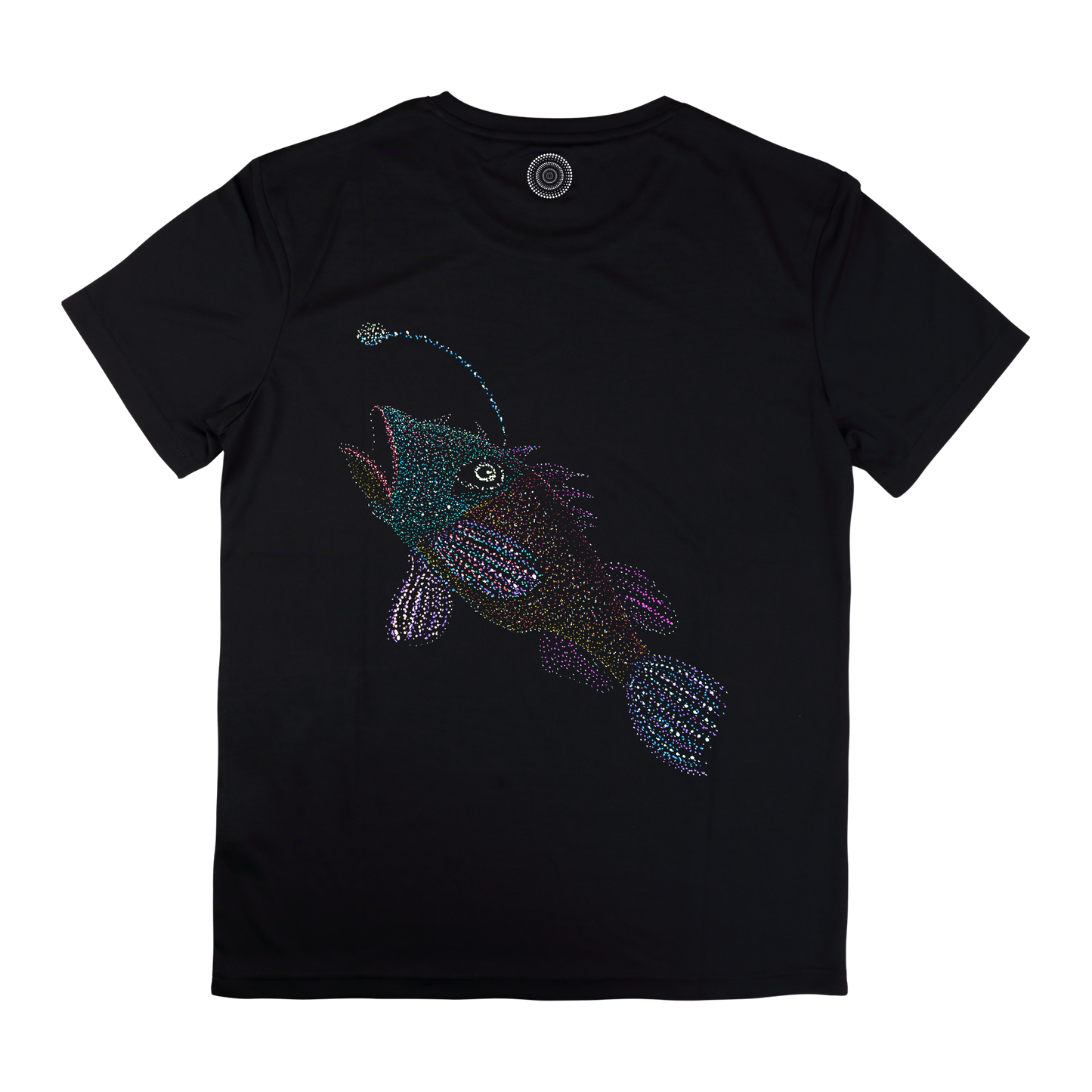 black-t-shirt-top-women-female-wildlife-nature-design-shahbaz-angler