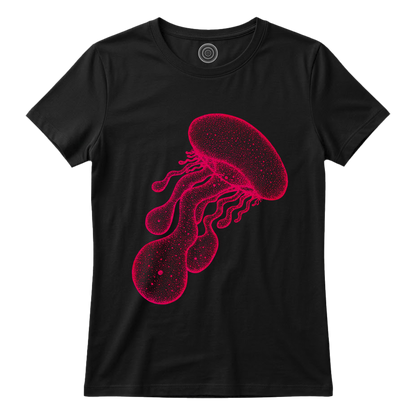 black-kids-tshirt-animals-fish-wildlife-nature-design-red-jellyfish