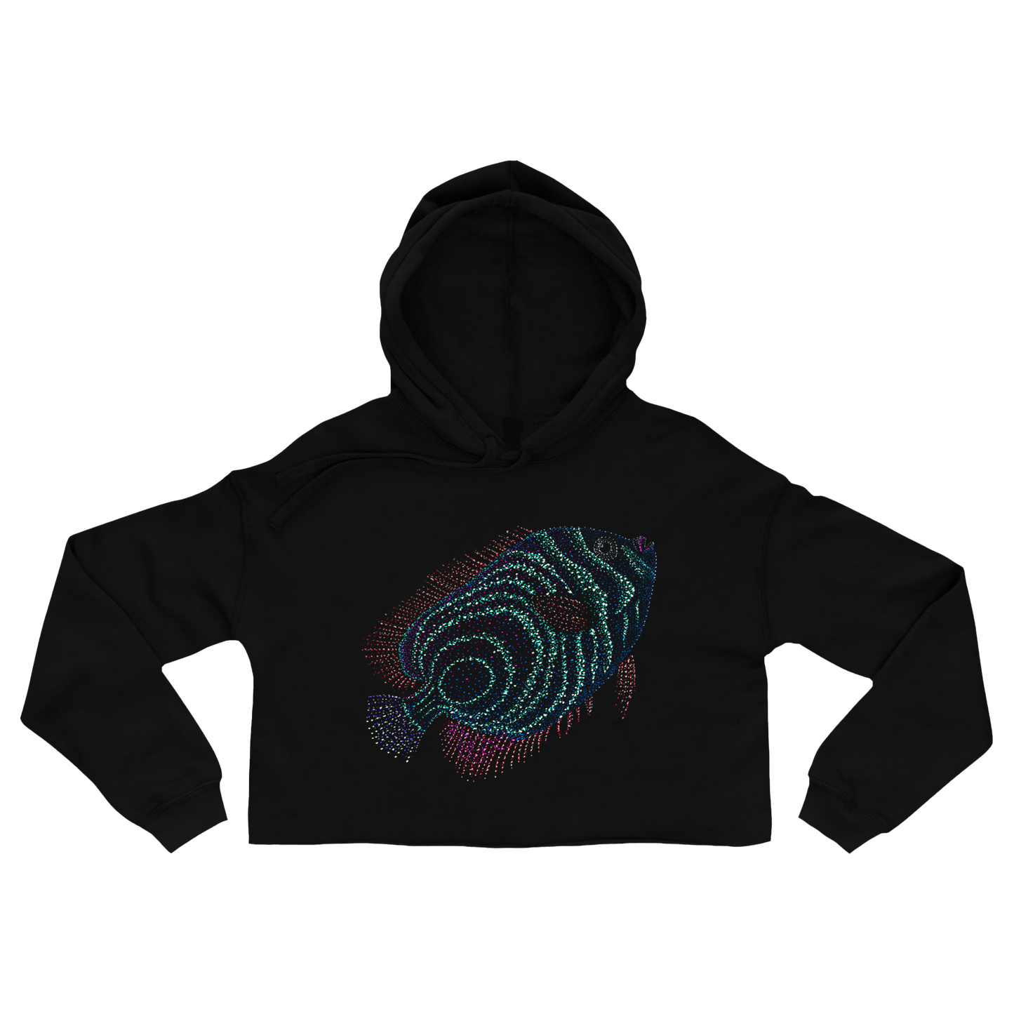 black-cropped-hoodie-for-women-wildlife-nature-vincent-fish