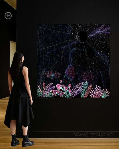 Entheogenic - Original Artwork by Jindots