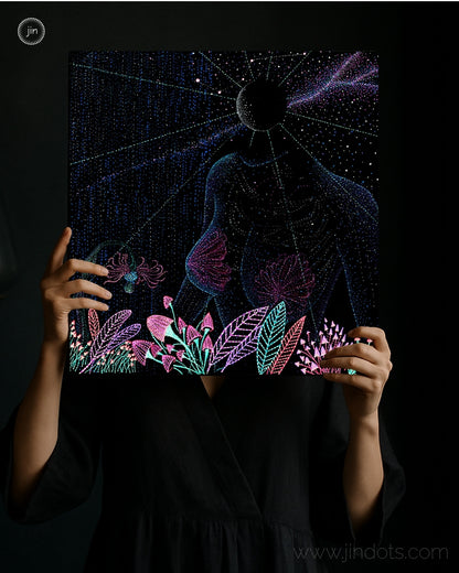 Entheogenic - Original Artwork by Jindots