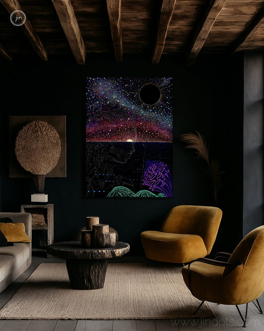 Limited Edition Canvas Print: Eyes of Fire