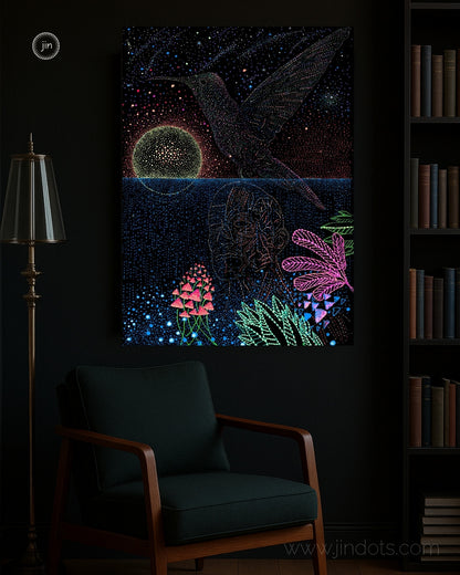 Premonition - Original Artwork by Jindots