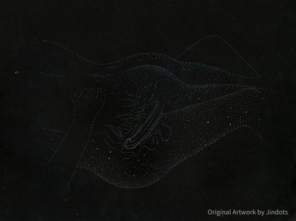 Make Love, Jindots, pens on paper, 2024