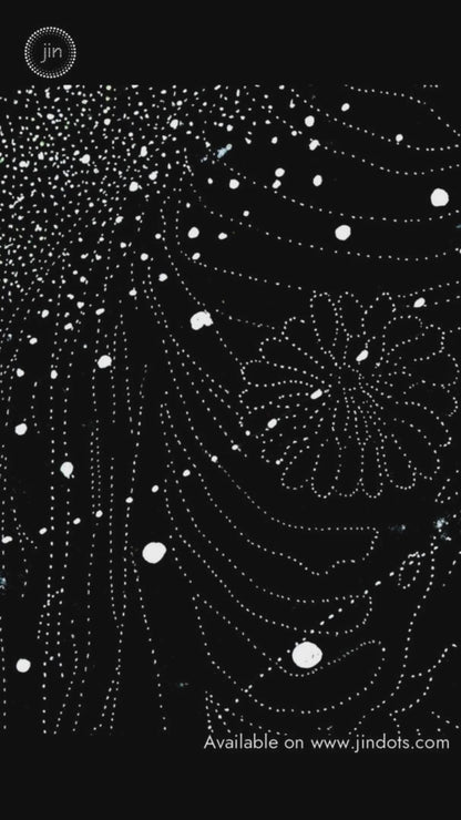 She is Cosmic - Original Artwork by Jindots