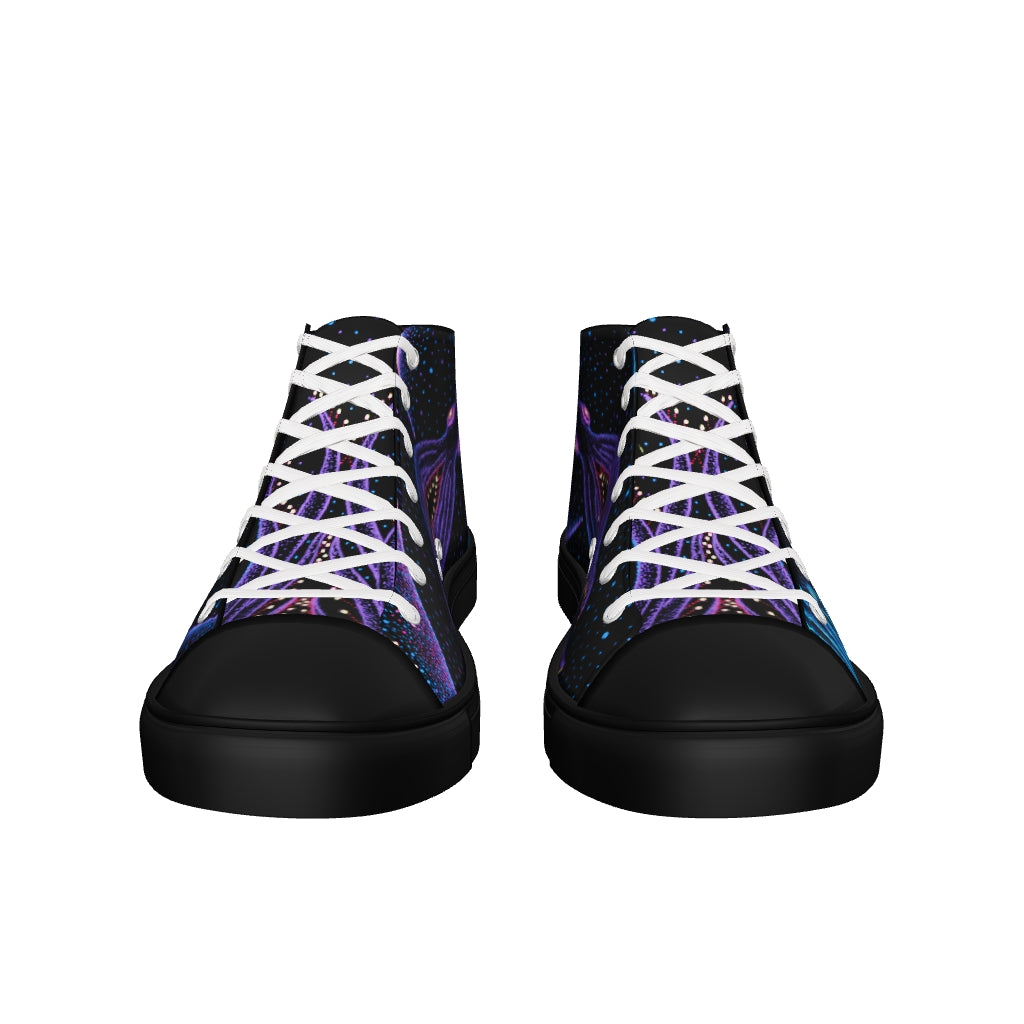 Men’s high top canvas shoes: Squibussy