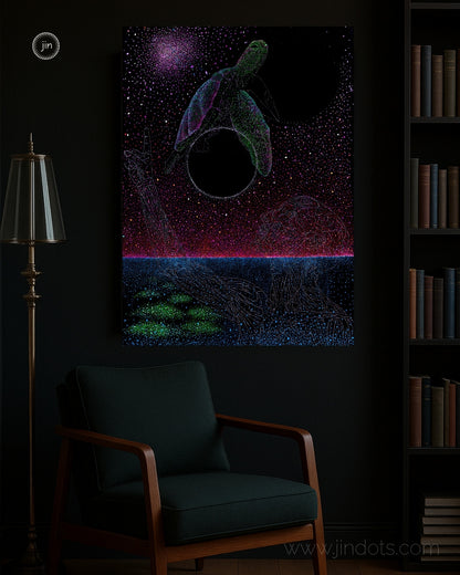The soul no longer wears a body - Original Artwork by Jindots