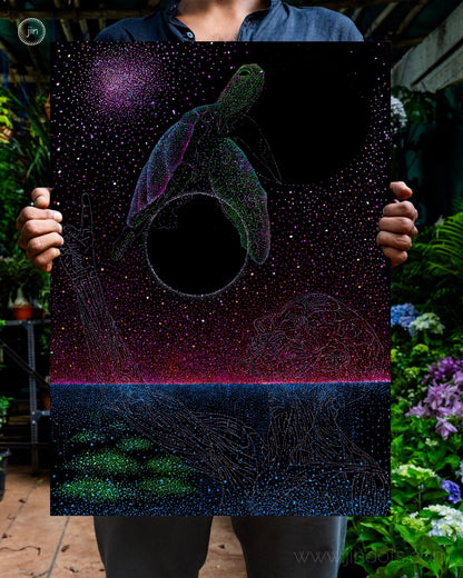 The soul no longer wears a body - Original Artwork by Jindots