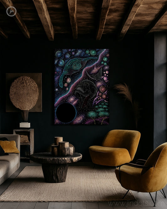 Limited Edition Canvas Print: Soul versus Ego?