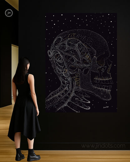 Wired Divine - Original Artwork by Jindots