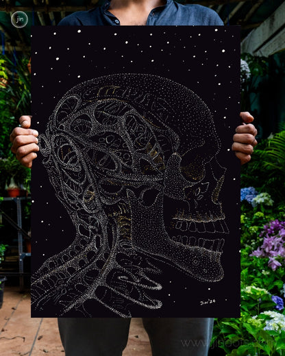 Wired Divine - Original Artwork by Jindots